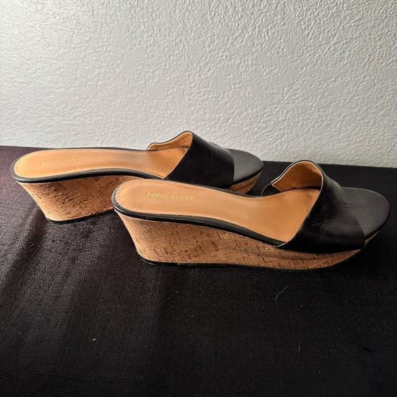 Nine West confetti sandals with platform size 8.5 - Picture 4 of 6